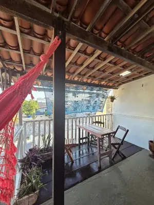 Uma varanda ou terraço em Casa Ma Cherie Jericoacara