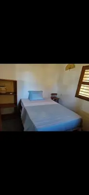 Uma cama ou camas num quarto em Casa Ma Cherie Jericoacara