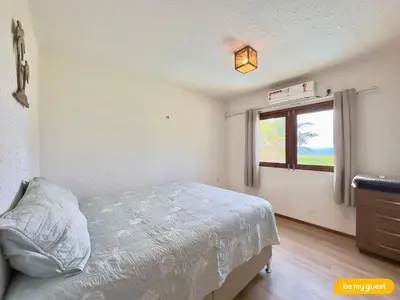Uma cama ou camas num quarto em Reserva Retirinho B