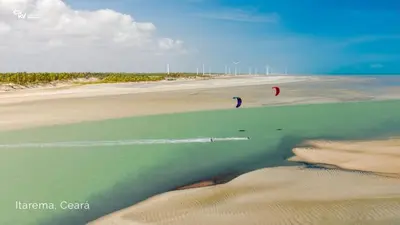 Paisagem natural perto da casa de férias