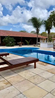 A piscina em ou perto de Hotel Fazenda Alta Vista