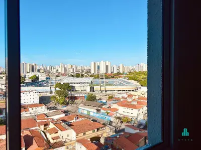 Uma vista geral de Fortaleza ou a vista da cidade a partir da casa de férias