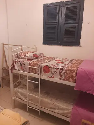 Uma cama ou camas num quarto em Hostel Green house beach