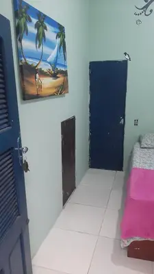 Uma cama ou camas num quarto em Hostel Green house beach