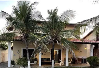 O edifício onde a casa de férias está situado