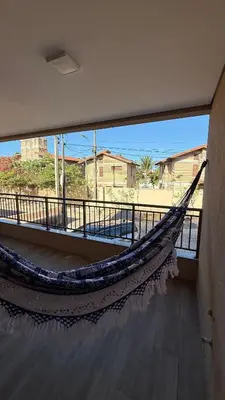 Uma varanda ou terraço em AP 104 com Piscina e Churrasqueira - Canoas Flecheiras