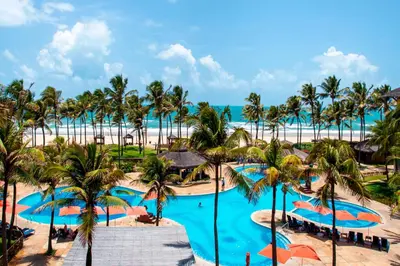 A planta de Beach Park Suítes #120 – Pé na Areia by Carpediem