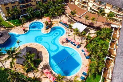A planta de Beach Park Suítes #120 – Pé na Areia by Carpediem
