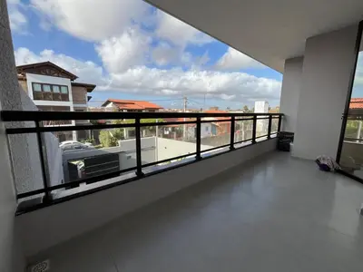 Uma varanda ou terraço em Casa Lumina