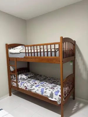 Uma cama ou camas num quarto em Casa Paradise