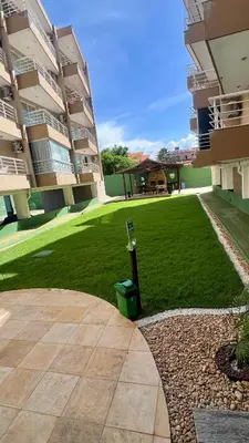 O edifício onde o apartamento está situado