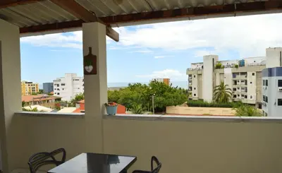 Uma varanda ou terraço em Pousada Flor do Sol