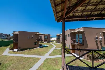 O edifício onde o apartamento está situado