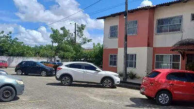 O edifício onde o apartamento está situado