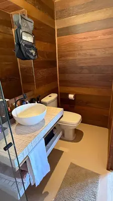 Uma casa de banho em Casa Gemini
