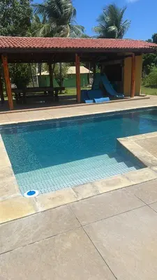 A piscina em ou perto de Casa fazenda Paracuru