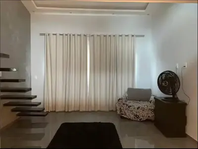A planta de Loft Moderno Aconchegante e Confortável