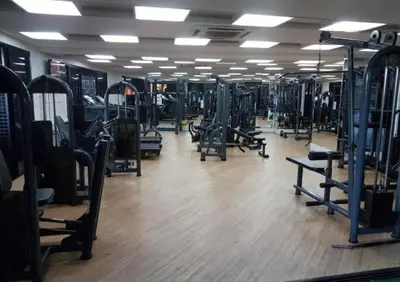 O centro de fitness e/ou as comodidades de fitness de 1606 - Landscape - até 4 pessoas, 200m da praia