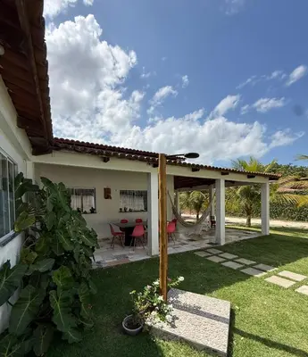 O edifício onde a casa de férias está situado
