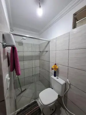 Uma casa de banho em Casa no Sítio - Guaramiranga