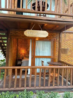 Uma varanda ou terraço em Sitio Meu Refúgio Paracuru