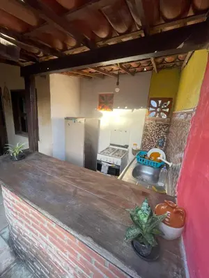 A cozinha ou kitchenette de Casa Maria Bonita