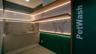Uma casa de banho em Beach Class Meireles - Apto de luxo