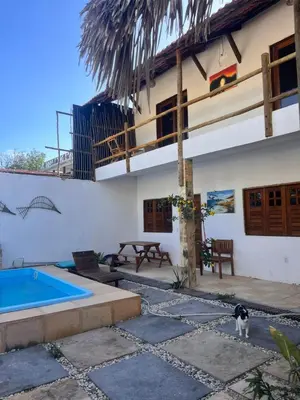 A piscina em ou perto de Quarto triplo
