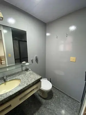 Uma casa de banho em Vista mar Flat Atlântico - Av Abolição 2111