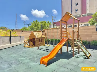 A área de jogos para crianças em JSmart Dom