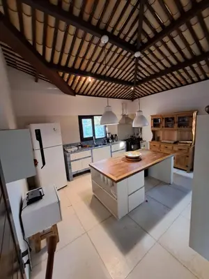 A cozinha ou kitchenette de Residencia MAPAMÁ Beberibe