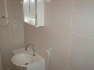 Uma casa de banho em Loft praia de Iracema 150 metros da beira mar