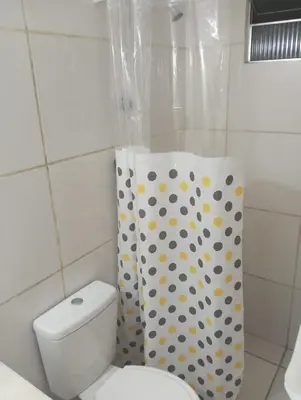 Uma casa de banho em Loft praia de Iracema 150 metros da beira mar
