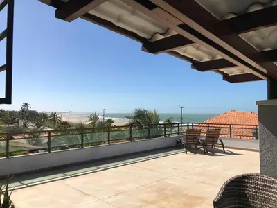 Uma varanda ou terraço em AP 205 - Flecheiras Residence