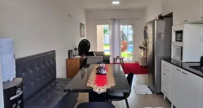 A cozinha ou kitchenette de Canoa quebrada - Apartamento a 4 minutos da Praia