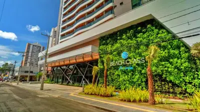 O edifício onde o apartamento está situado