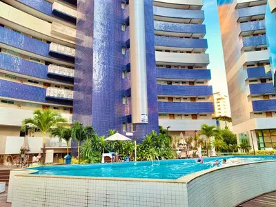 A piscina em ou perto de Aconchego nordestino em Fortaleza com o melhor de um resort