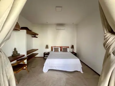 Uma cama ou camas num quarto em Casa Costa