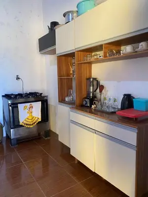 A cozinha ou kitchenette de Casa Amarela Caponga