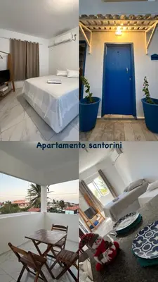 Uma cama ou camas num quarto em Apartamento da Kenia