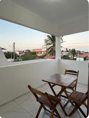 Uma varanda ou terraço em Apartamento da Kenia