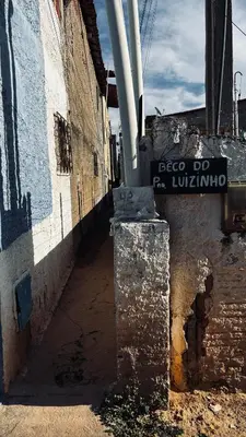 O edifício onde a casa de férias está situado