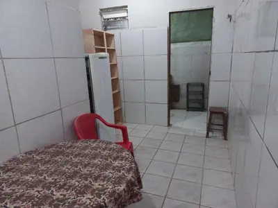 Uma cama ou camas num quarto em Casa Canoa Quebrada
