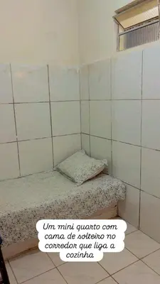 Uma cama ou camas num quarto em Casa Canoa Quebrada