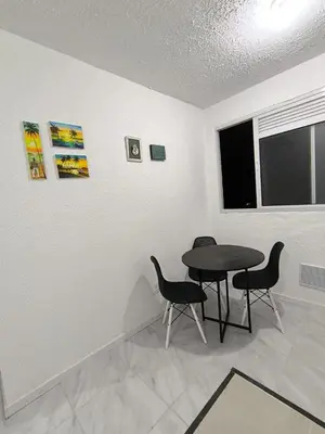 A planta de Apartamento Solar Praia do Futuro