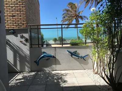 Uma varanda ou terraço em AP 104 - Flecheiras Residence