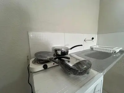 A planta de Studio in Maraponga Comfortable Wi-Fi and Security