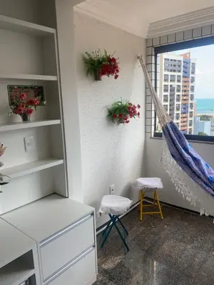 Uma vista do mar geral ou uma vista do mar a partir do apartamento