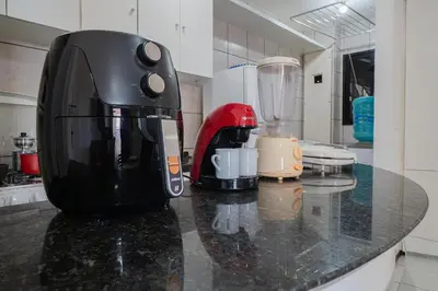 A cozinha ou kitchenette de Hamilton #1203 - Apto em Meirelles by Carpediem