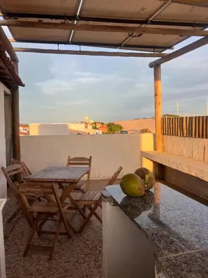 Uma varanda ou terraço em Apartamento da Kenia